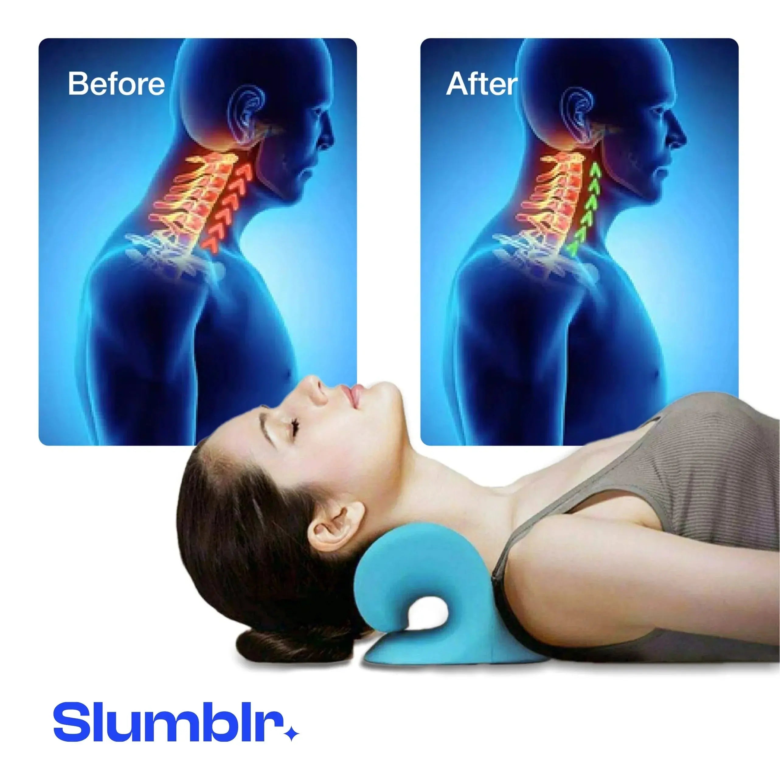 Slumblr® C-Shaped Orthopedic Pillow Slumblr