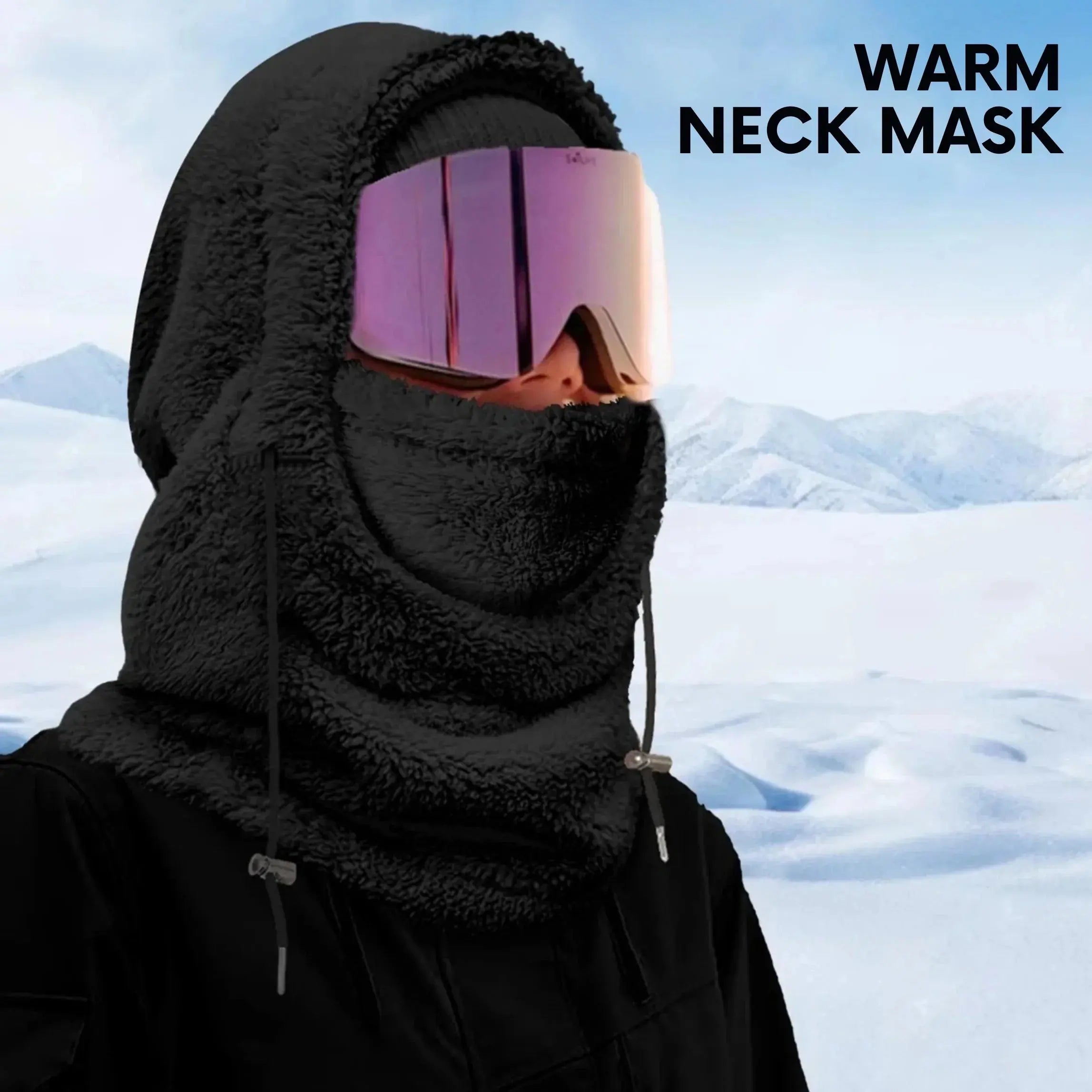 Slumblr® Winter Fleece-lined Hooded Beanie Scarf Travel Slumblr
