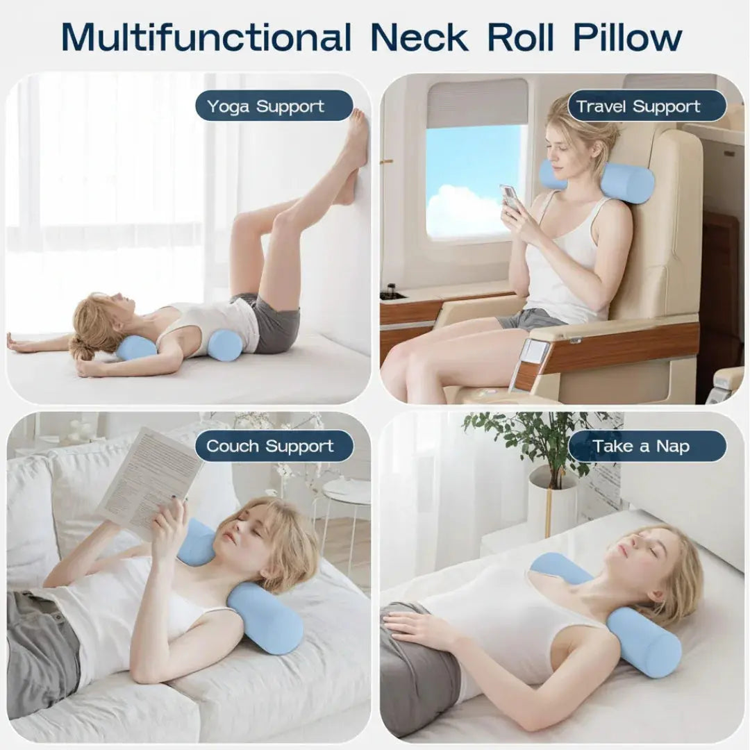 Slumblr® Memory Foam Support Roll Pillow Slumblr