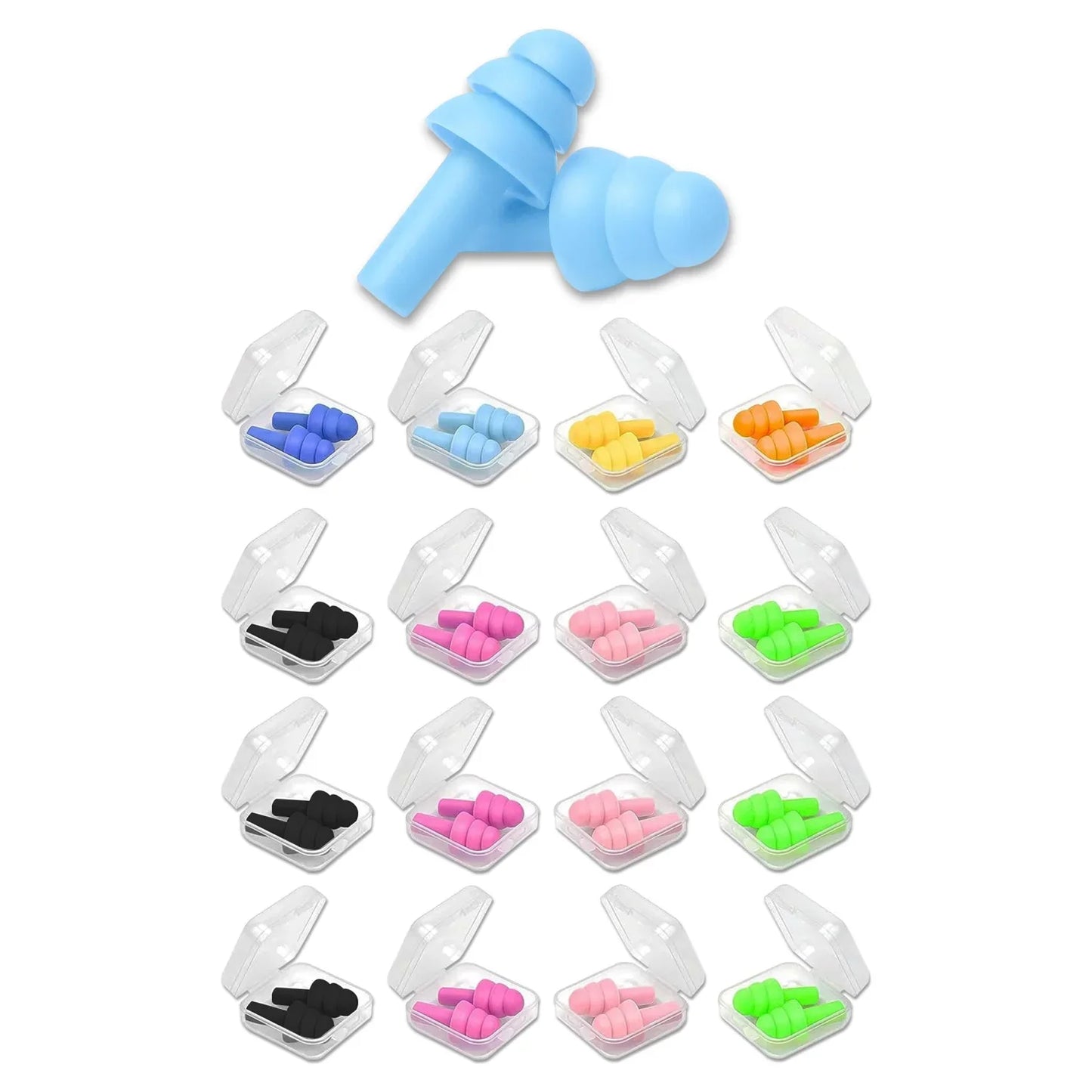 Slumblr® Silicone Earplugs Waterproof with Rope Set