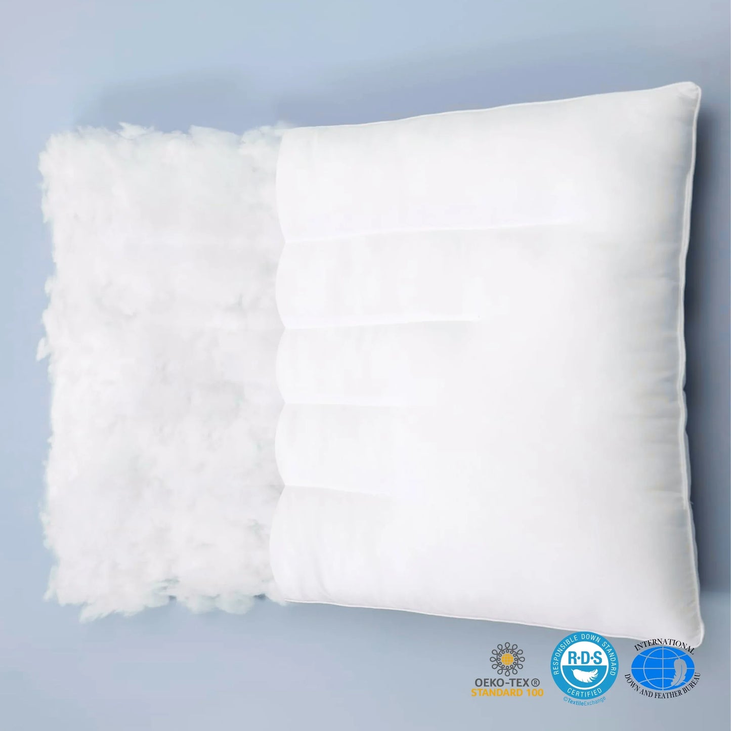 Slumblr® Pure Cotton Low Loft Pillow