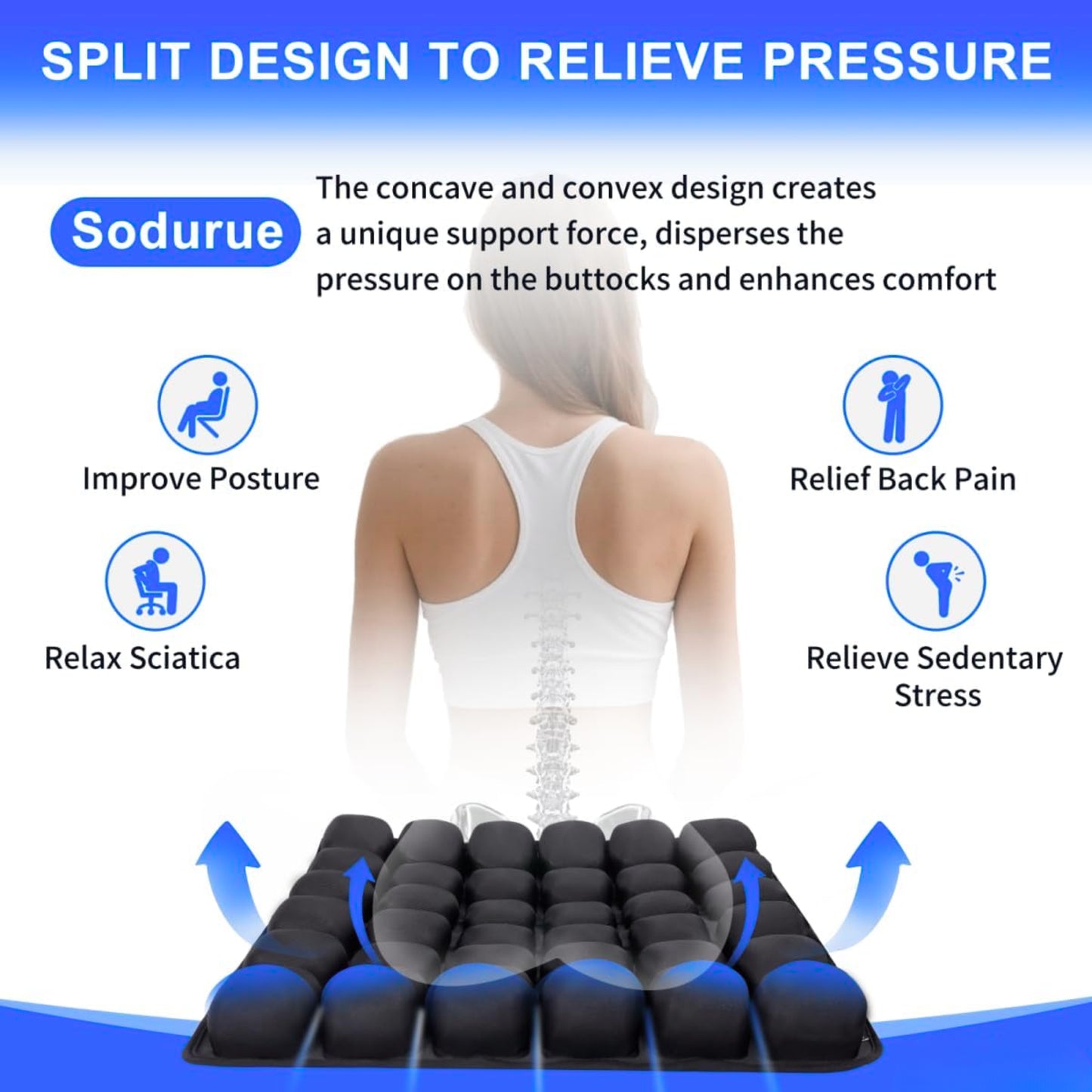 Slumblr® Air Bag Inflatable Travel Cushion