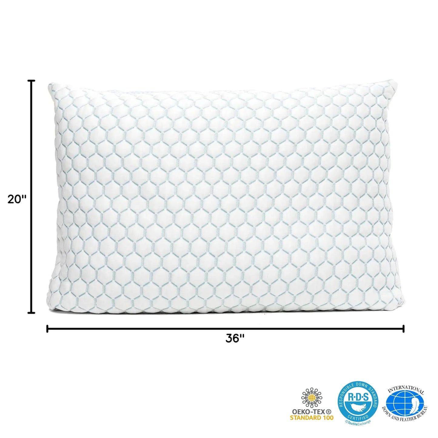Slumblr® Cooling Shredded Memory Foam Pillow