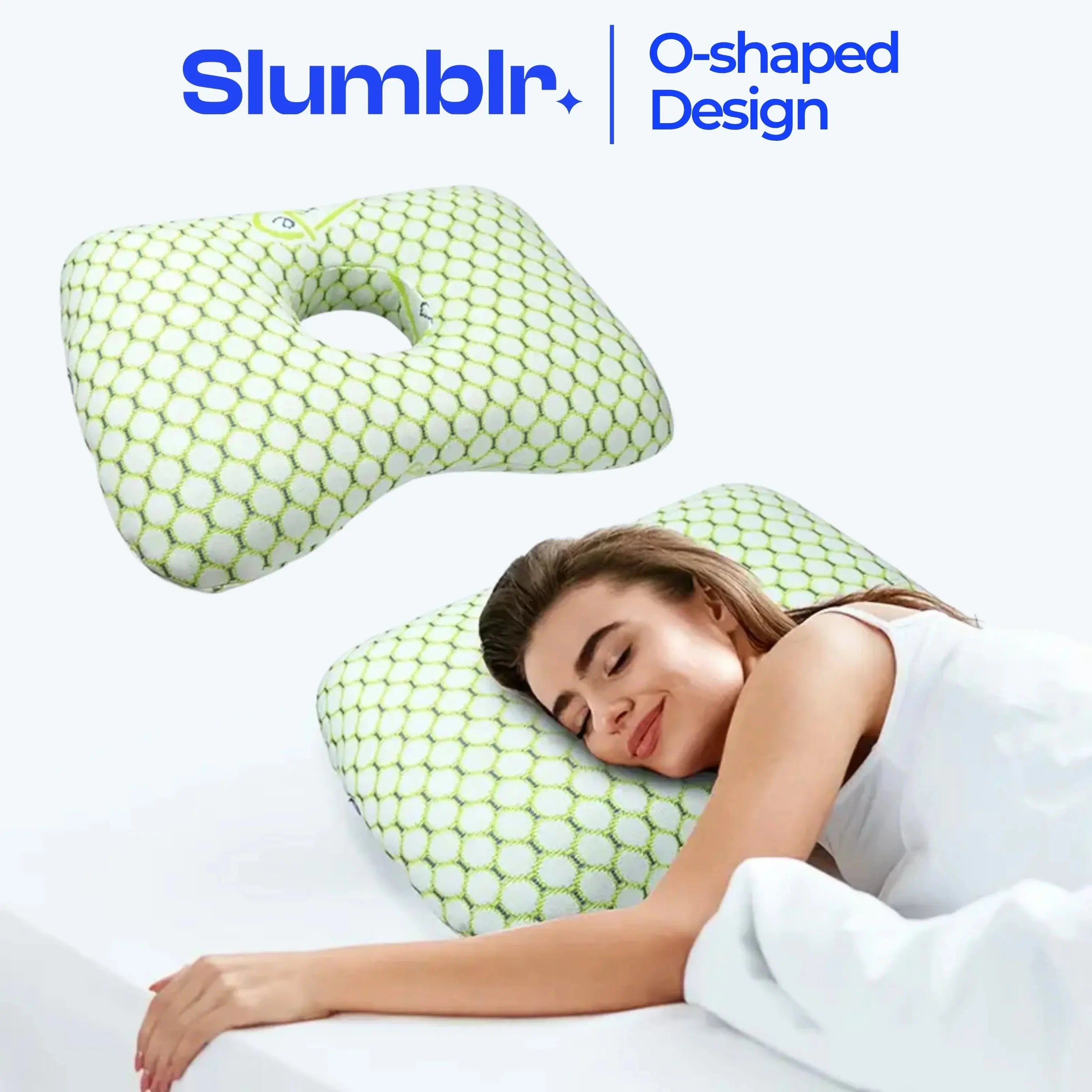 Slumblr® Ear Piercing O-Shaped Pillow Slumblr