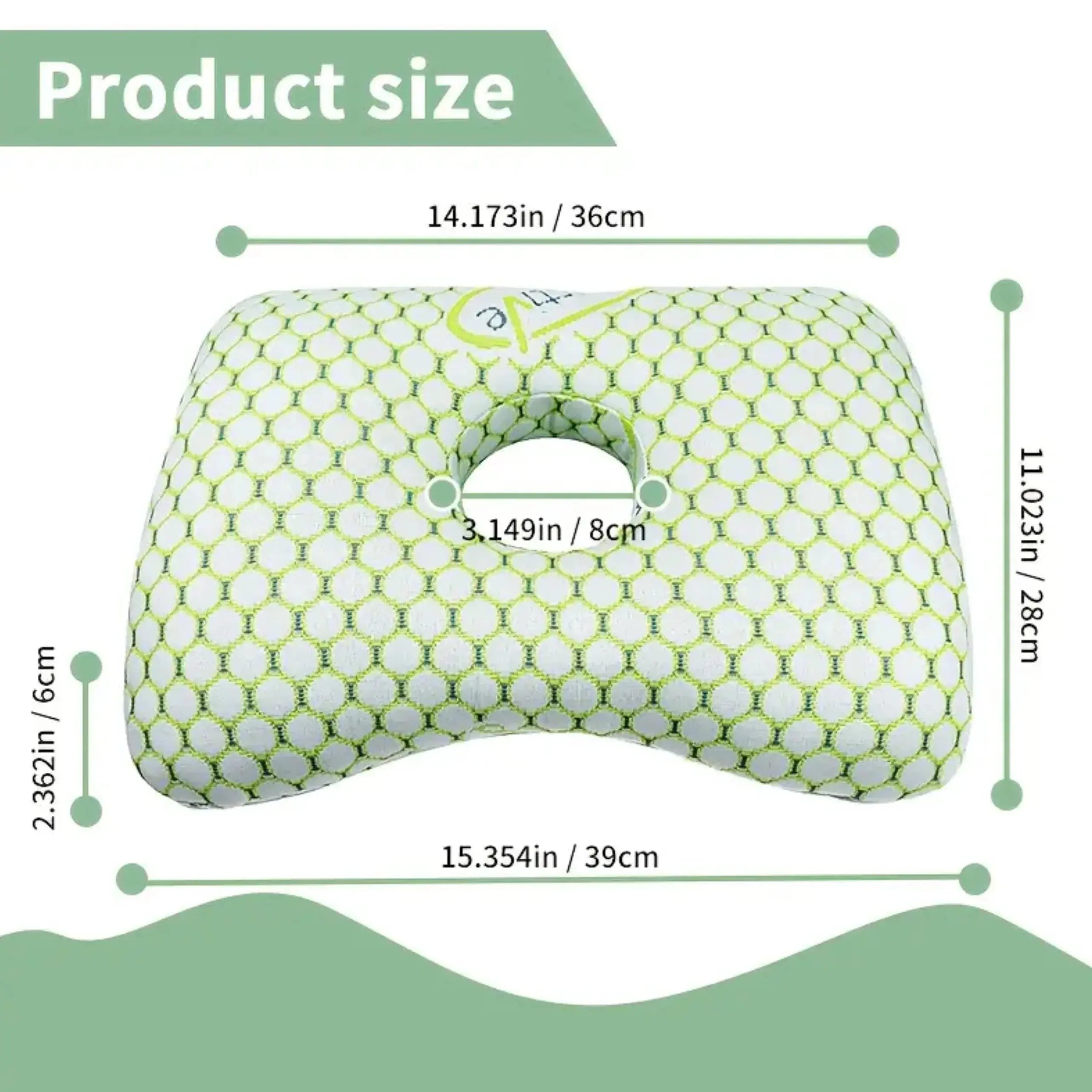Slumblr® Ear Piercing O-Shaped Pillow Slumblr