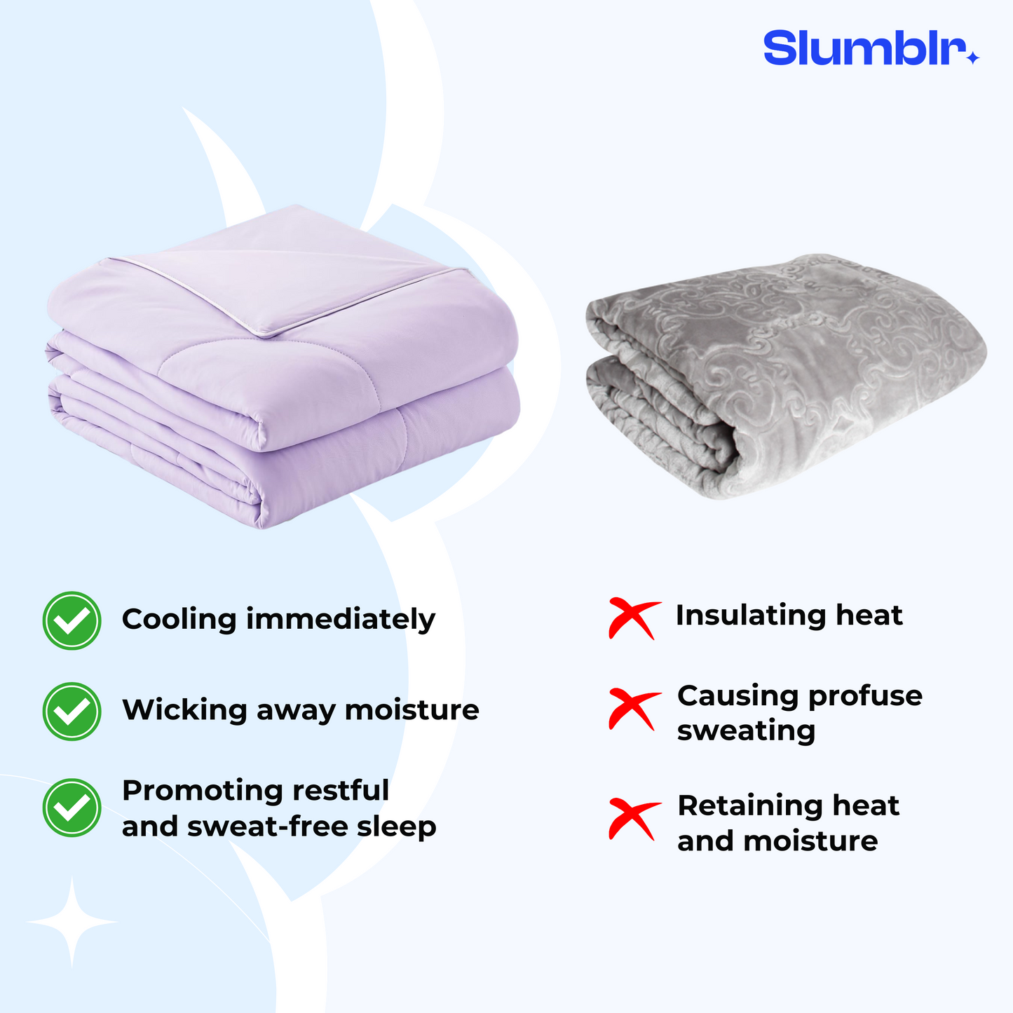 Slumblr® Cloud Cooling Blanket