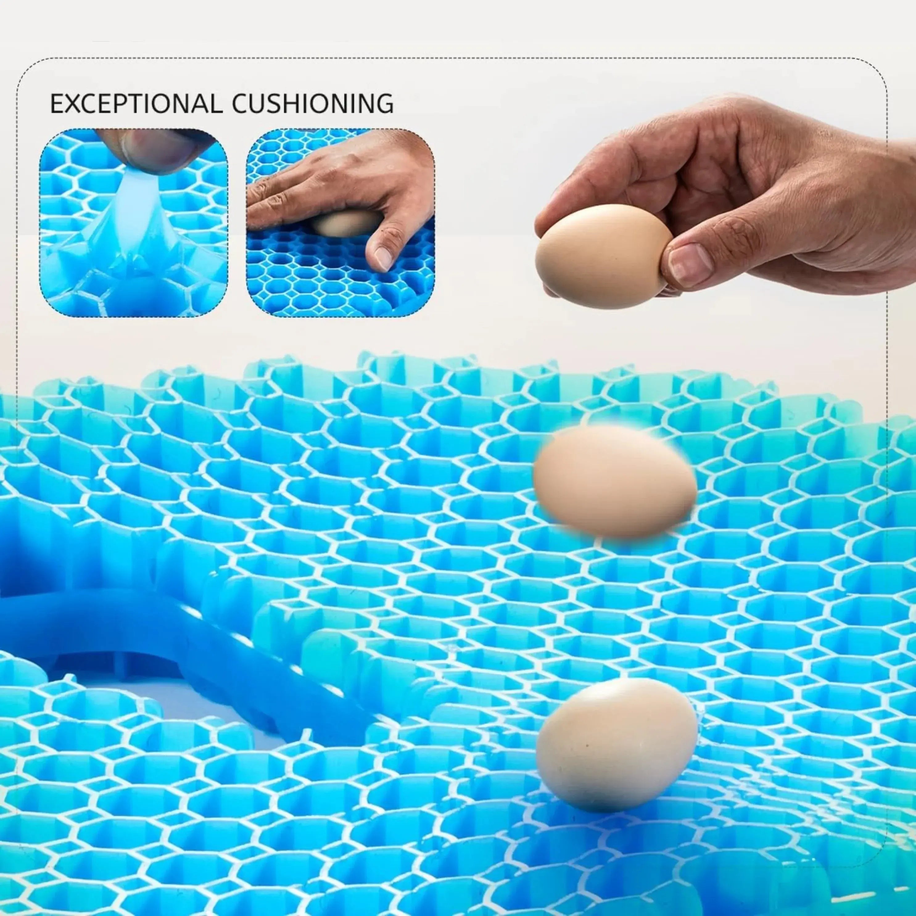 Slumblr® Honeycomb Gel Silicone Seat Cushion Slumblr