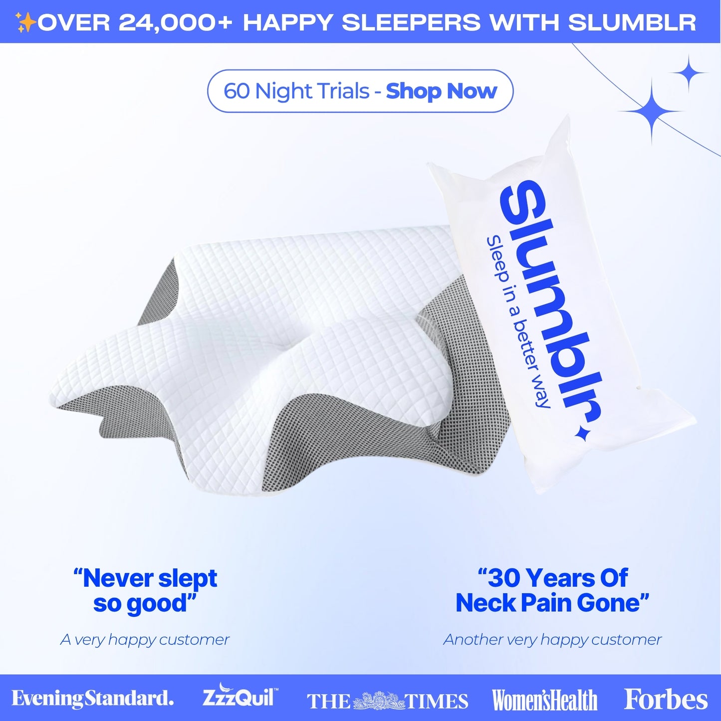 Slumblr® Contour Relief Pillow