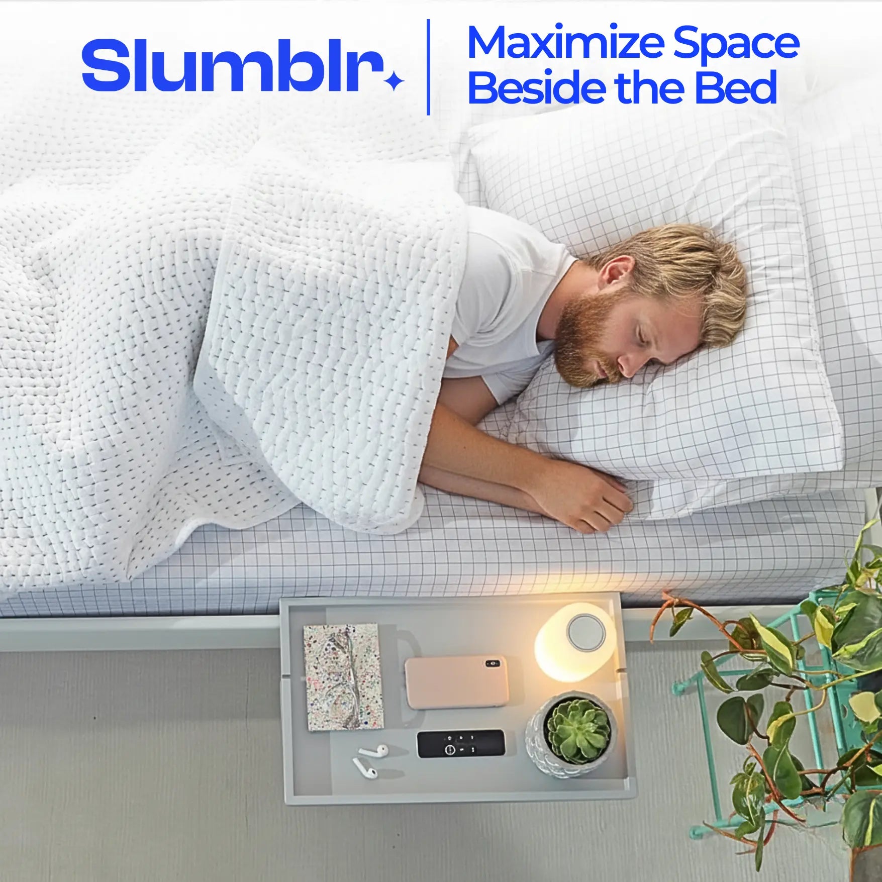 Slumblr® Clip On Bedside Shelf Slumblr