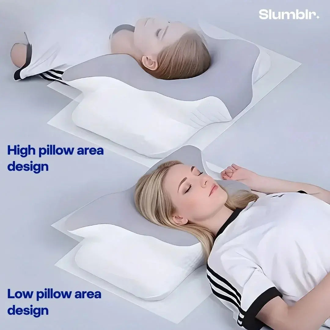 Slumblr® Contour Pillows 2.0: Elevated & Enhanced Thickness Slumblr