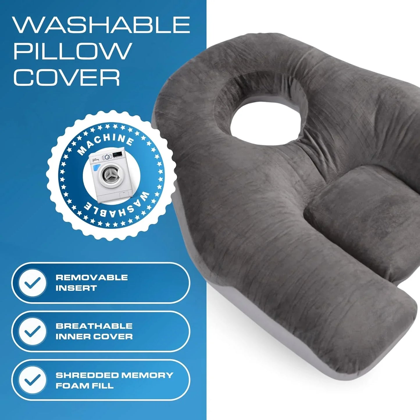 Slumblr® Face-Down Comfort Pillow