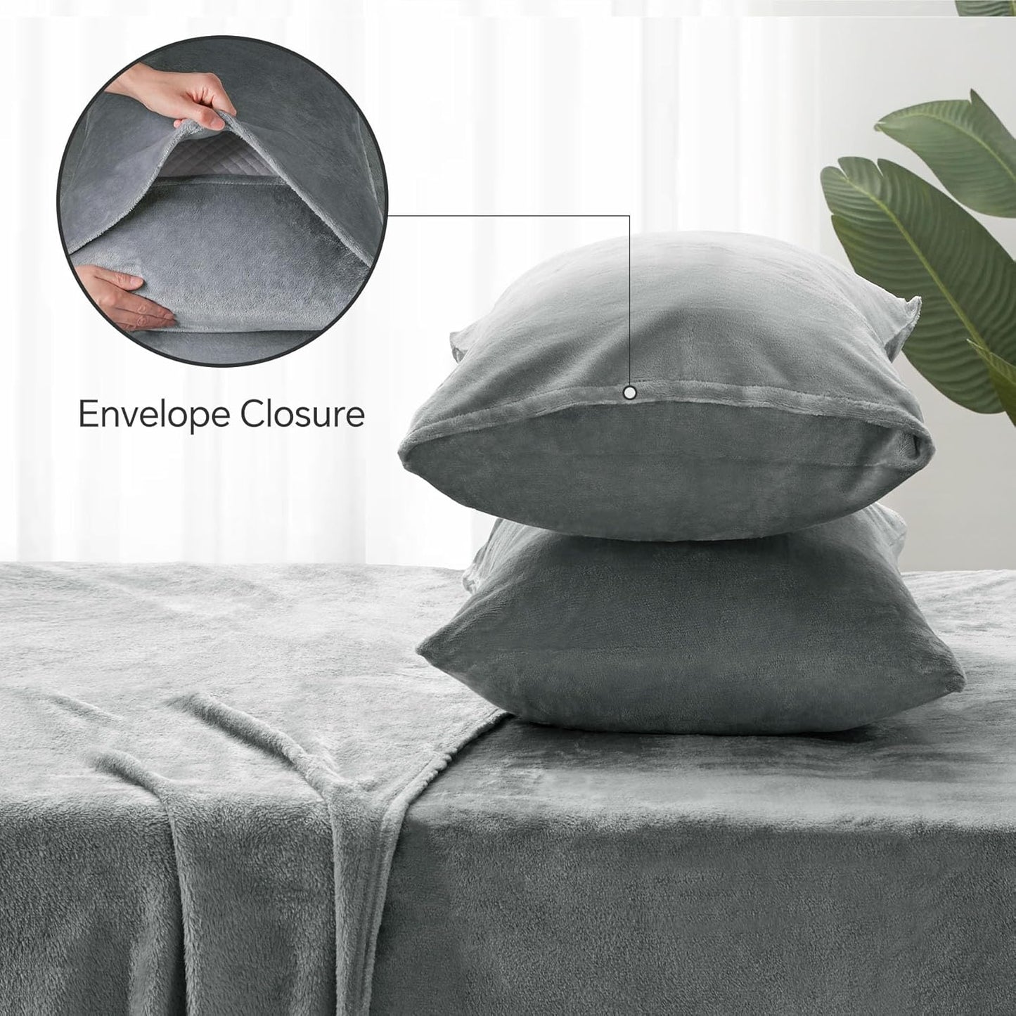 Slumblr® Flannel Fleece Bedding Set