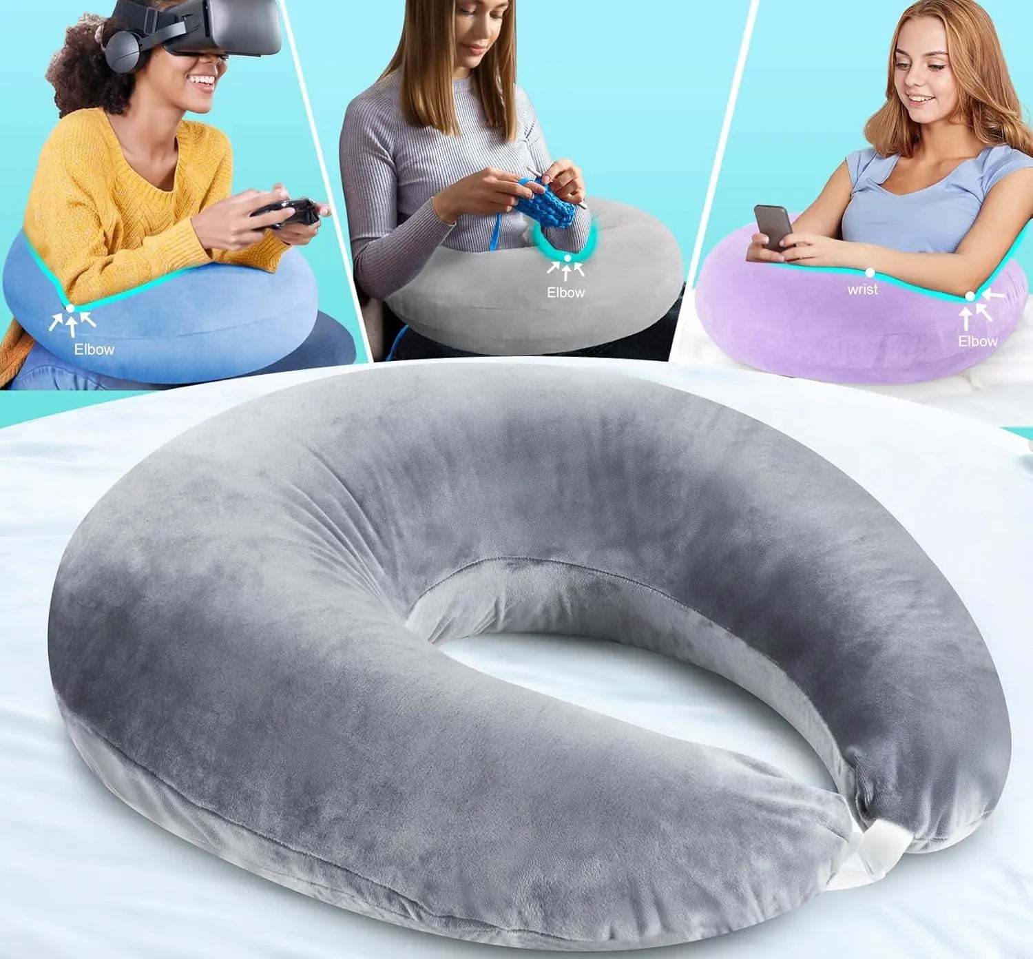 Slumblr® U-Shaped Gaming Pillow Slumblr