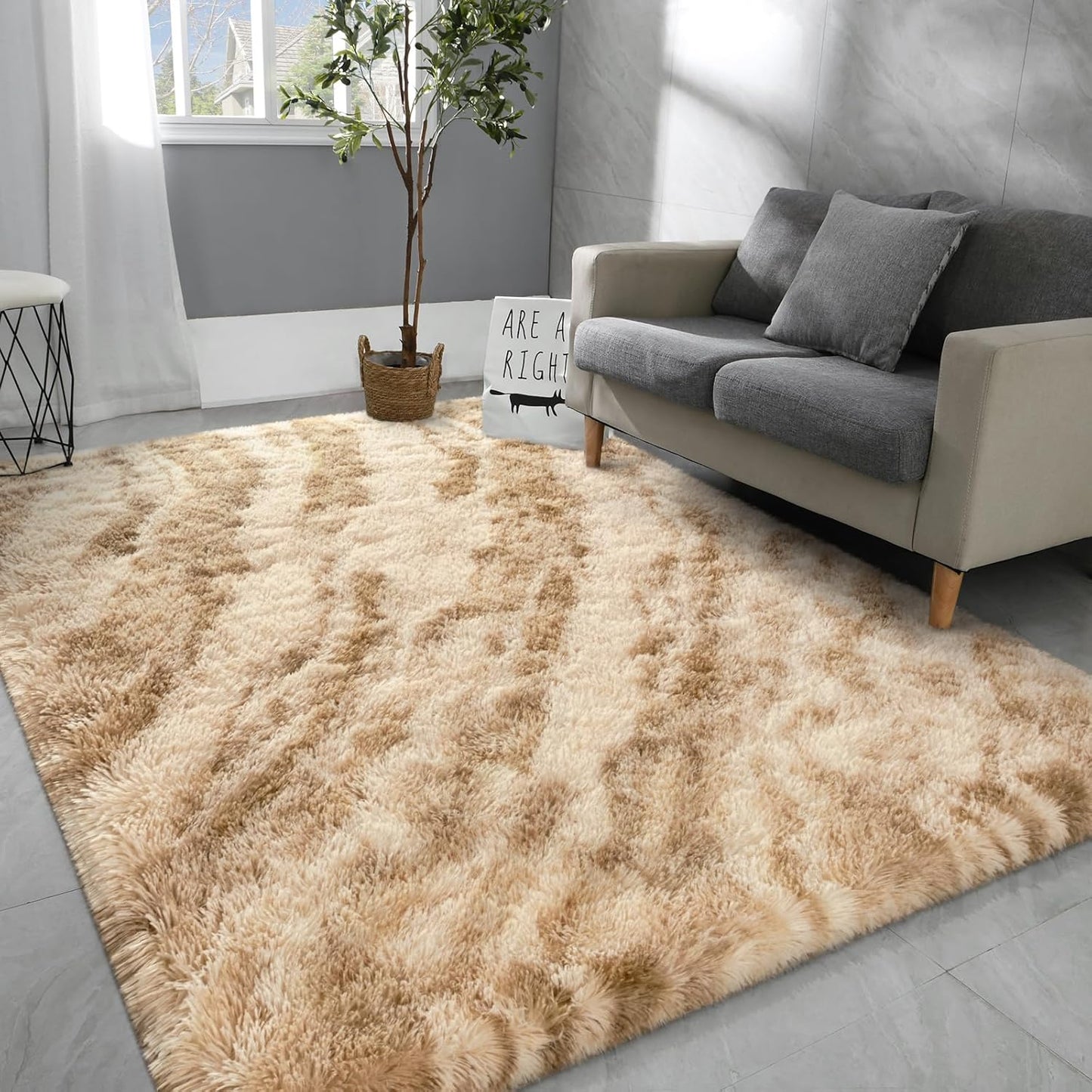 Slumblr® Soft Velvet Tie Dye Carpet