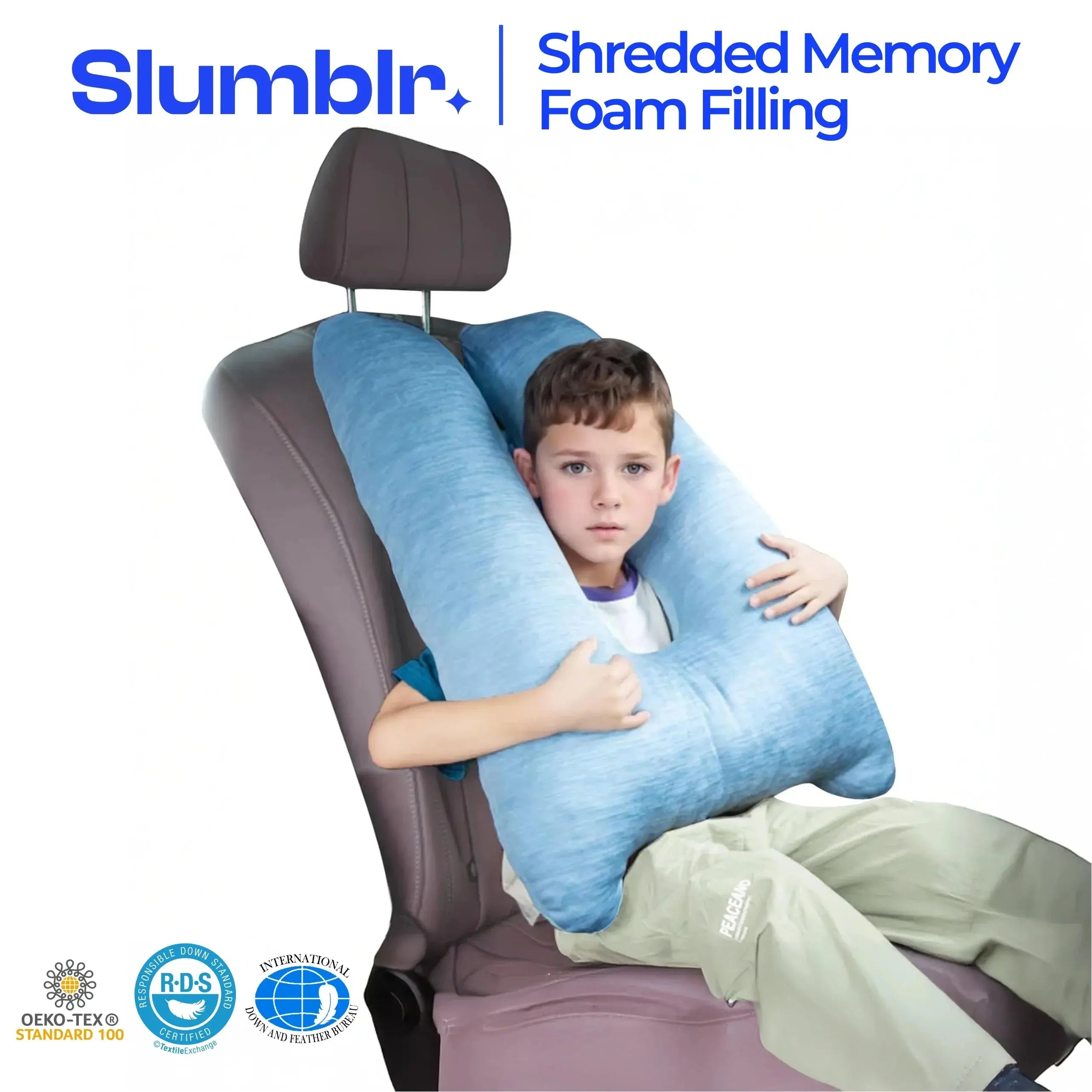 Slumblr® Memory Foam Compact Cushion Slumblr