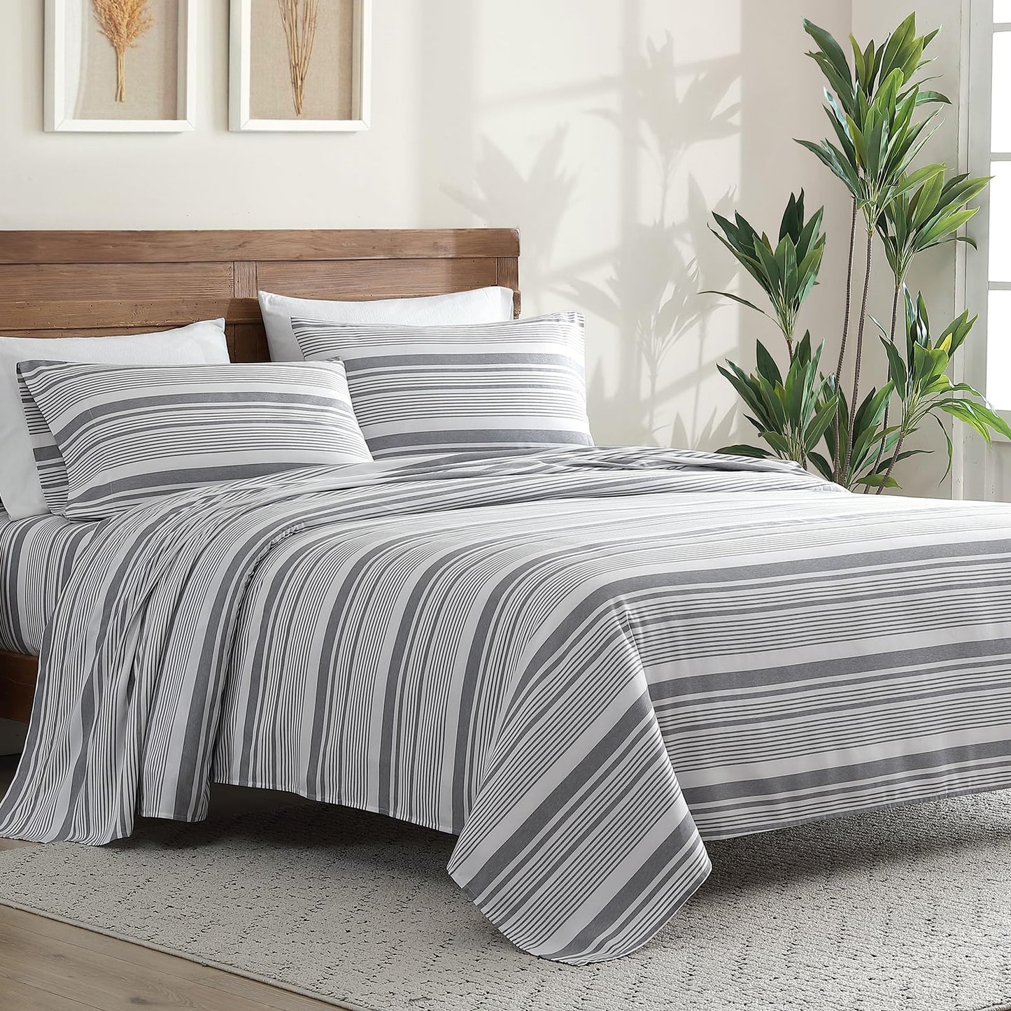 Slumblr® Striped Fitted Sheet Set