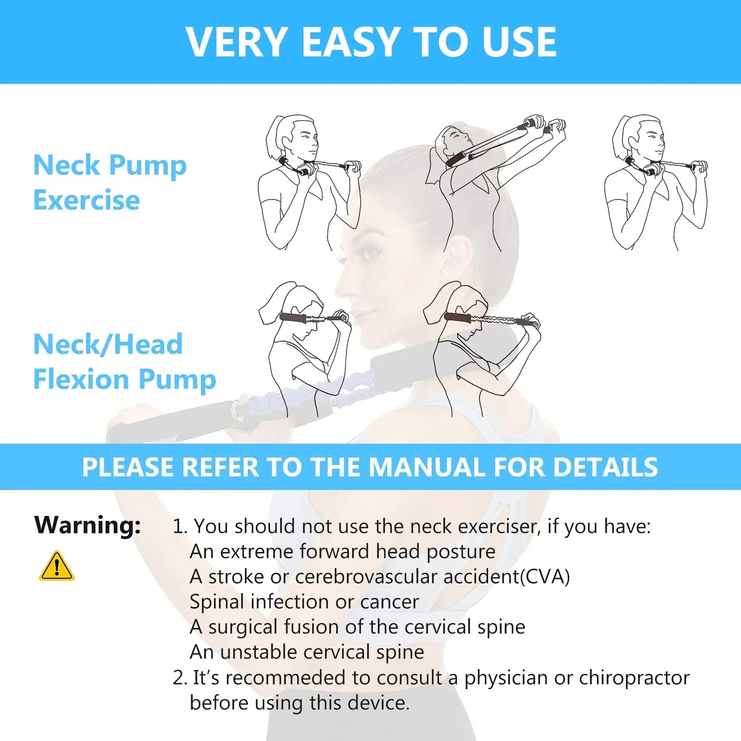 Slumblr® Portable Traction Exerciser Device