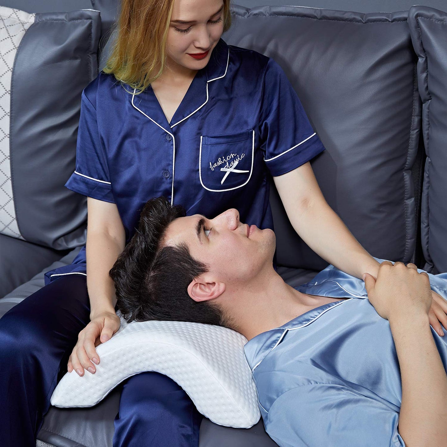 Slumblr® U-Shaped Curved Orthopedic Pillow