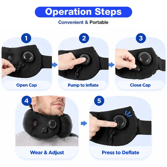 Slumblr® Portable Cervical U-Shaped Travel Pillow