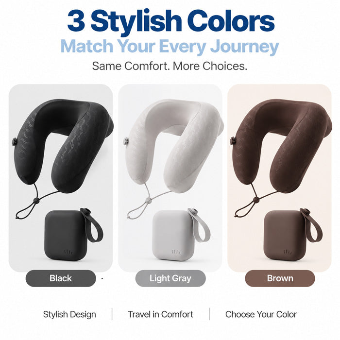 Slumblr® Portable Pocket Travel U-Shaped Pillow