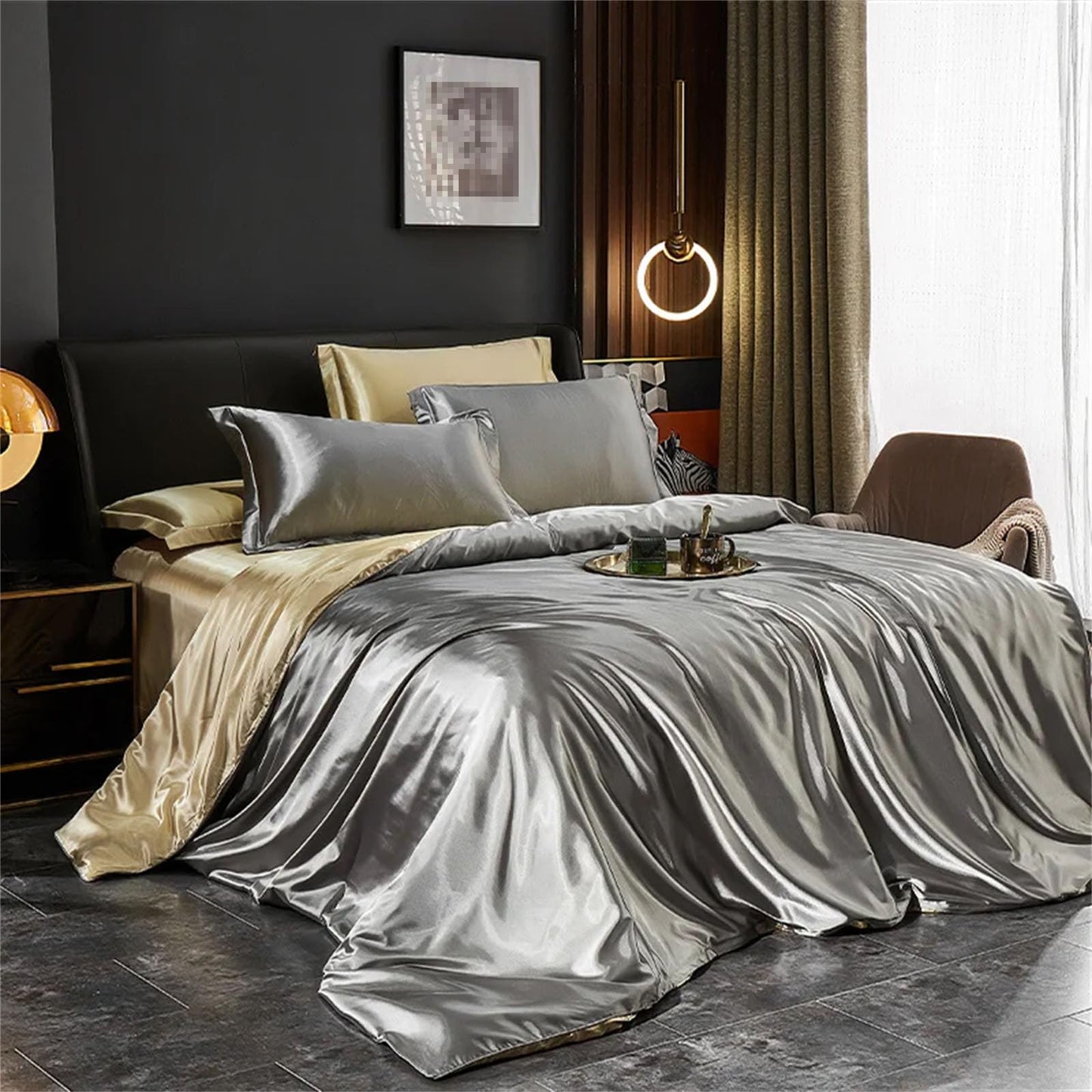 Slumblr® Luxury Mulberry Silk Bedding Set