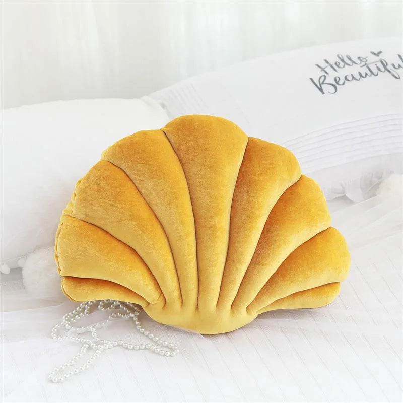 Shell Toy Colorful Shell Plush Pillow Sofa Home Decoration Pillow Hhigh Quality Creative Throw Pillow Gift for Friends