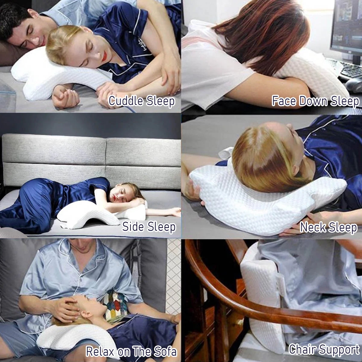 Slumblr® U-Shaped Curved Orthopedic Pillow
