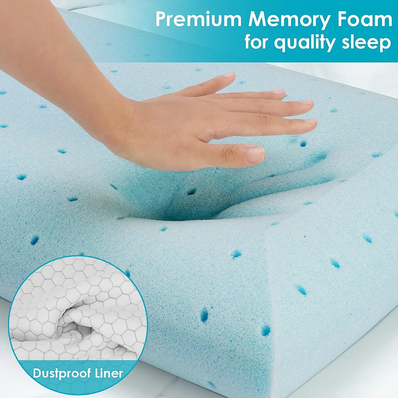 Slumblr® Ultra Thin Memory Foam Pillow Slumblr