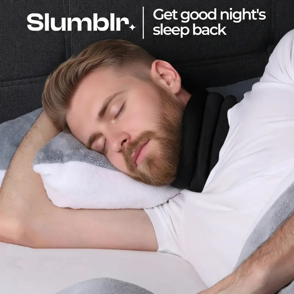 Slumblr® Adjustable Neck Support for Snoring Relief Slumblr