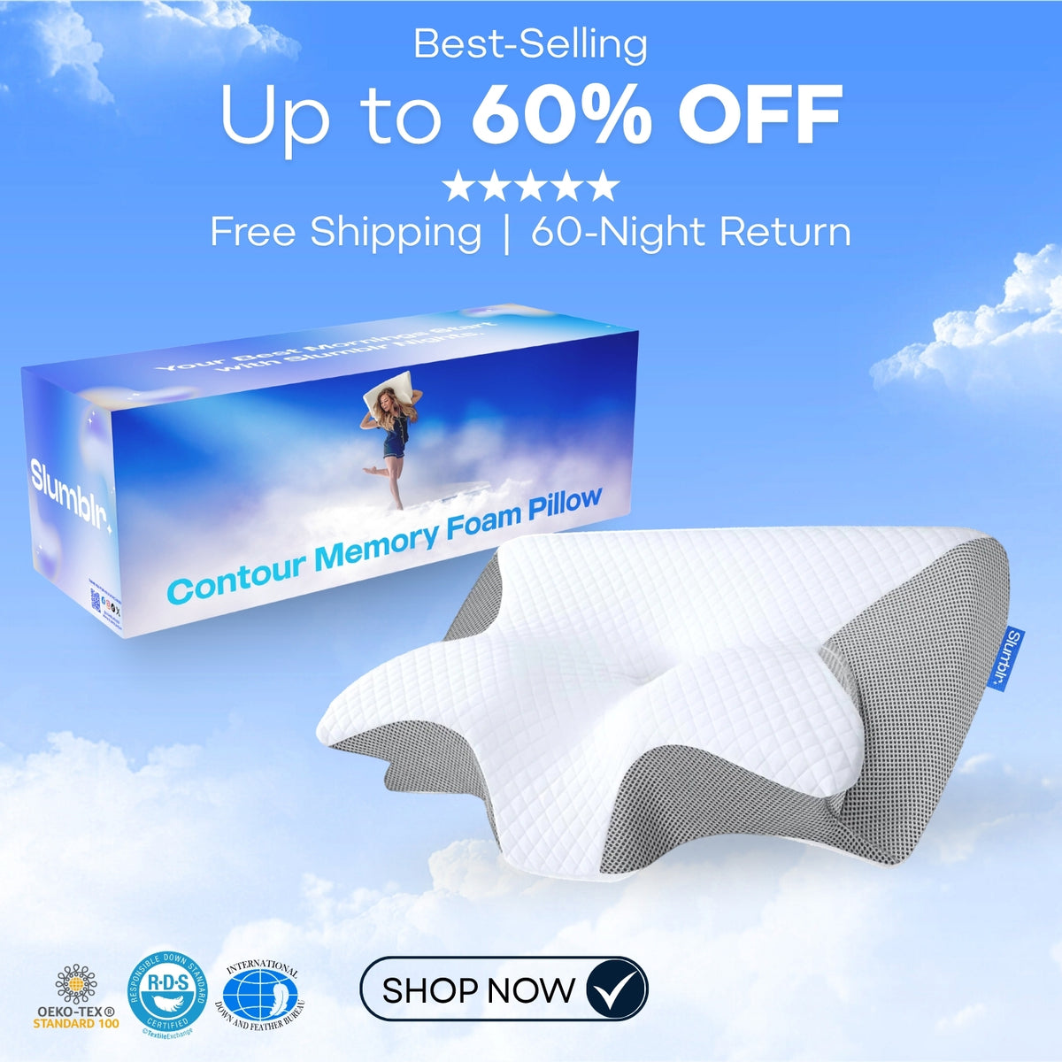Slumblr® Contour Relief Pillow