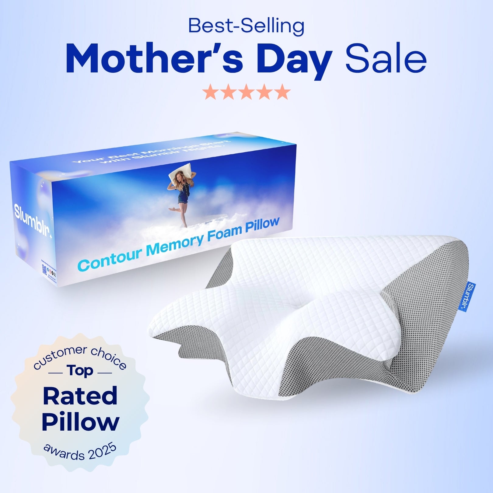 Slumblr® Contour Relief Pillow Slumblr