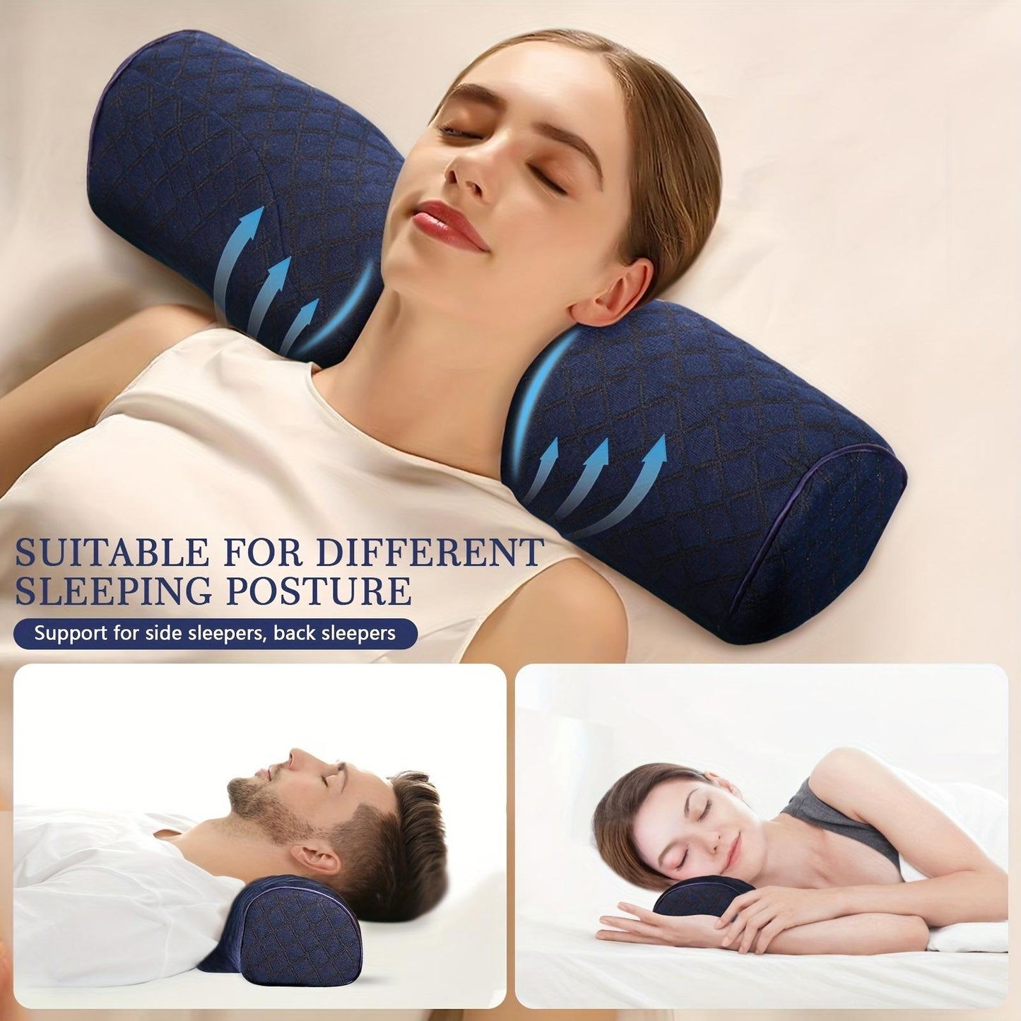 Slumblr® Premium Memory Foam Sleep Support Pillow