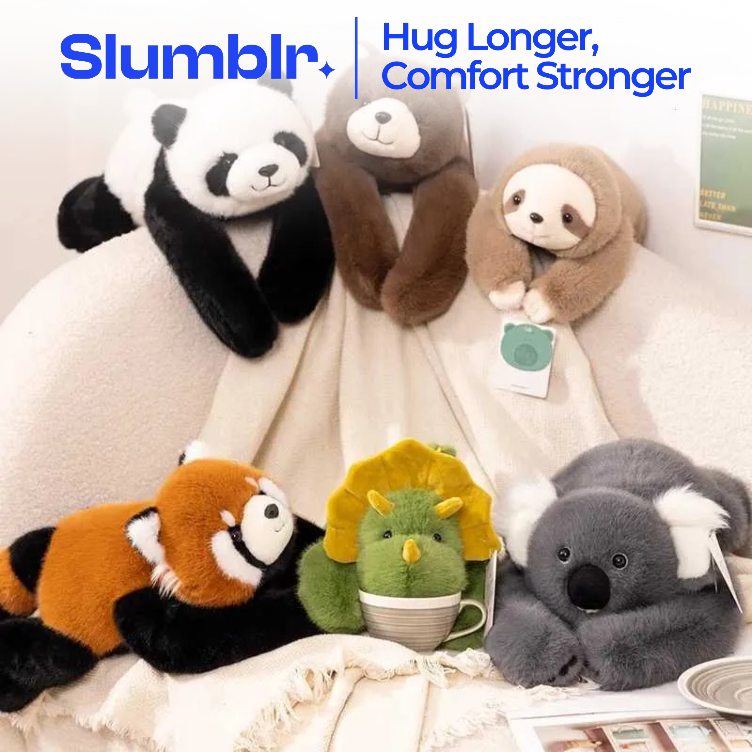 Long Weighted Stuffed Animals Plush | Soft Multi-Style Toy