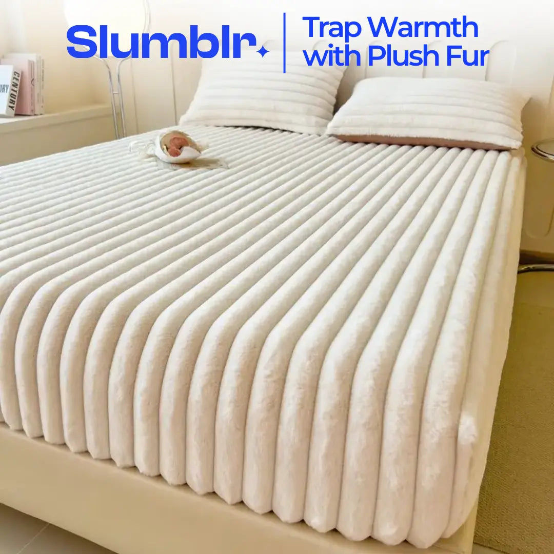 Slumblr® Luxury Faux Fur Bed Sheet Slumblr