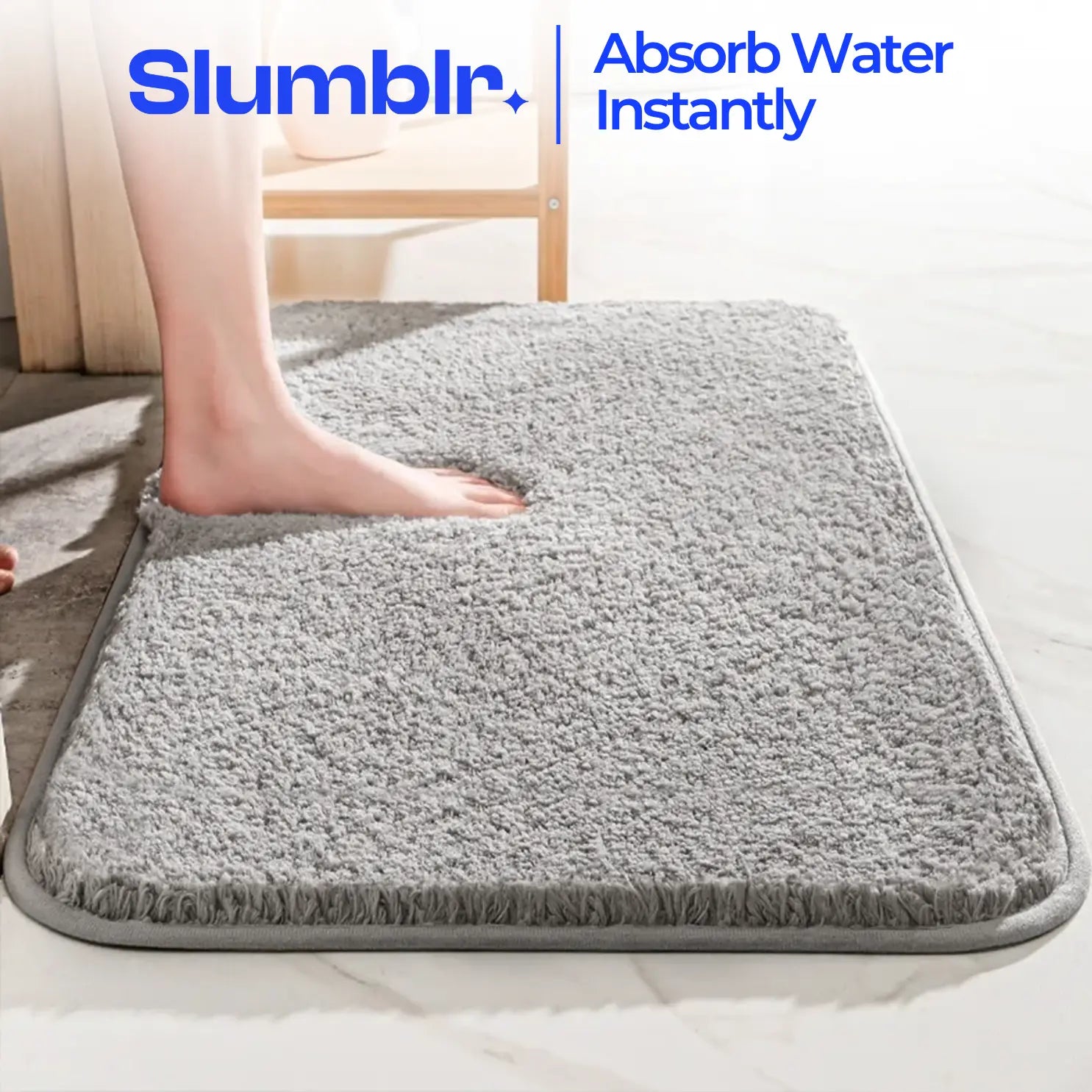 Slumblr® Super Thick Luxury Bathroom Rug Slumblr