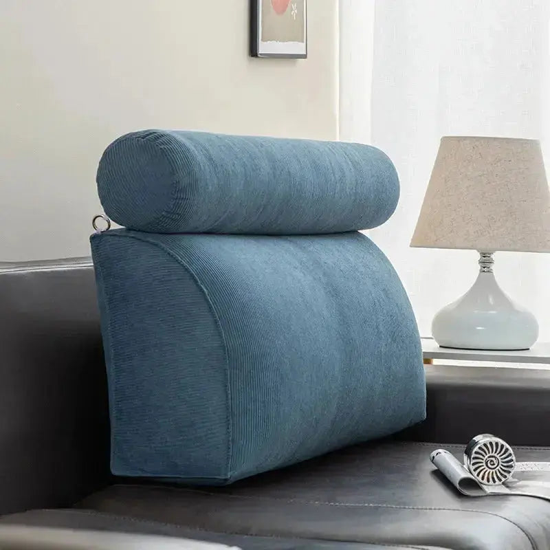 Headboard Pillow Triangle Cushion Reading Large Bolster Backrest Positioning Support body wedge sleeping pillow Bed Headboar