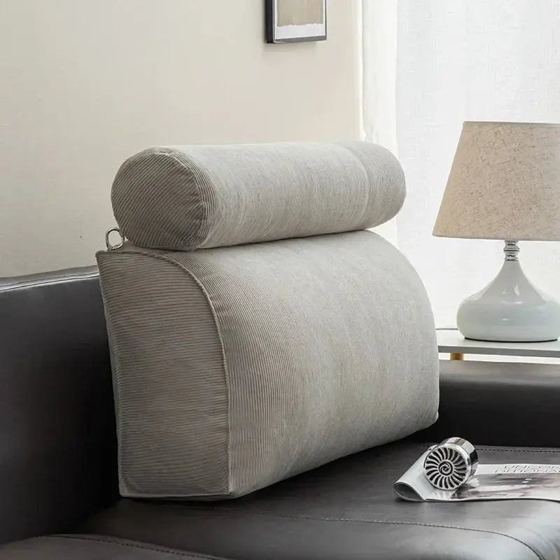Headboard Pillow Triangle Cushion Reading Large Bolster Backrest Positioning Support body wedge sleeping pillow Bed Headboar