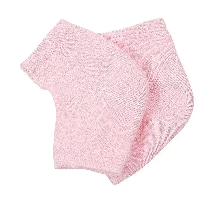 1Pair Silicone Moisturizing Gel Heel Socks Reusable Anti Cracked Chapped Foot Smooth Skin Care Exfoliating Foot Protector Tools