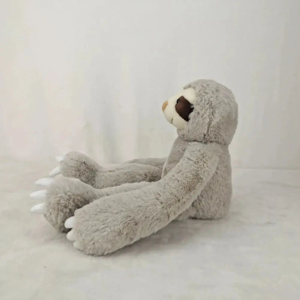 40cm Cute Animal Sloth Plush Doll Toy Soft Plush Doll Christmas Gift Curtain Buckle Cartoon Doll Forest Animal Action Figure