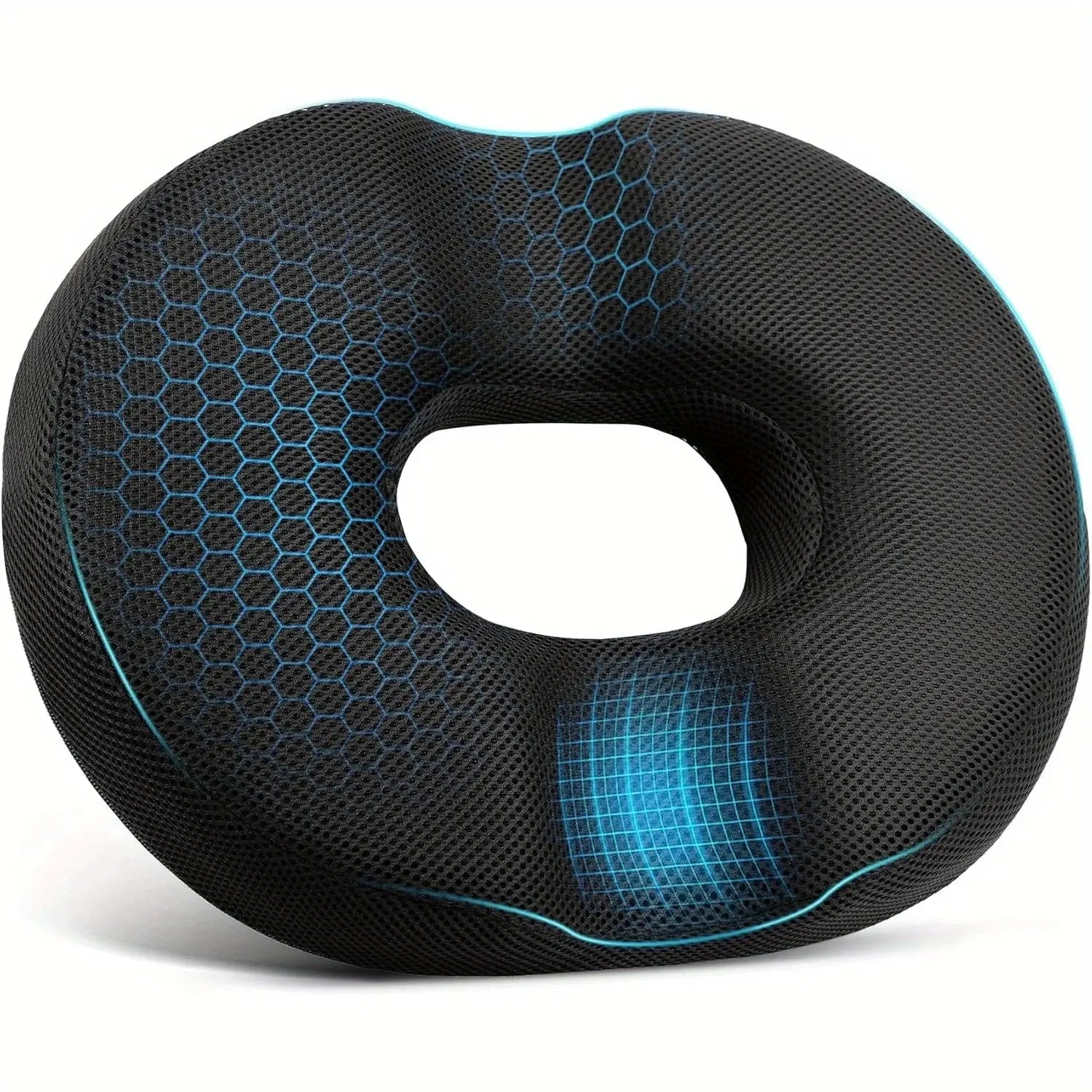 Donut Pillow Seat Cushion for Hemorrhoids,Sciatica & Hip & Coccyx Desk Chair Cushion for Long Sitting Office Worker, Car Driver