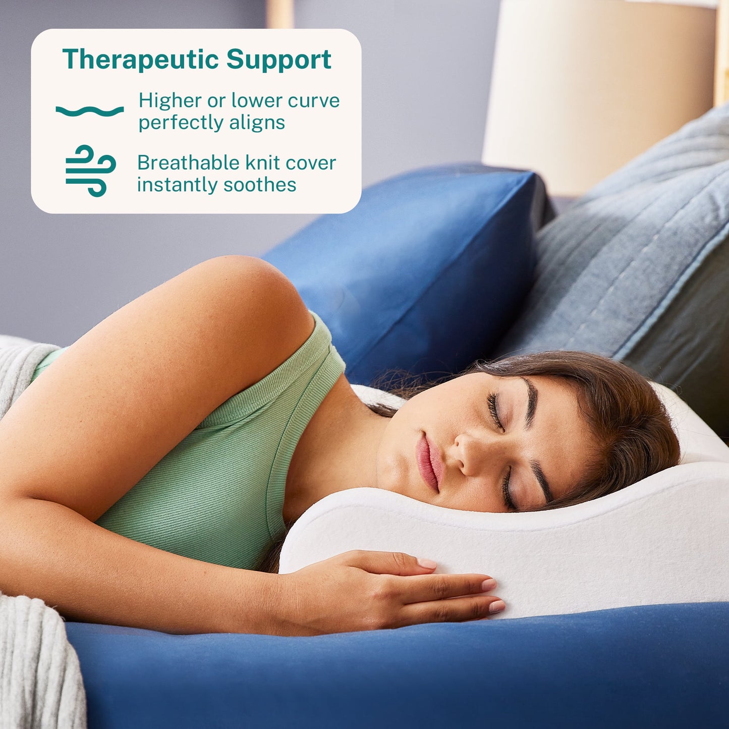 Slumblr® Contour Memory Foam Pillow
