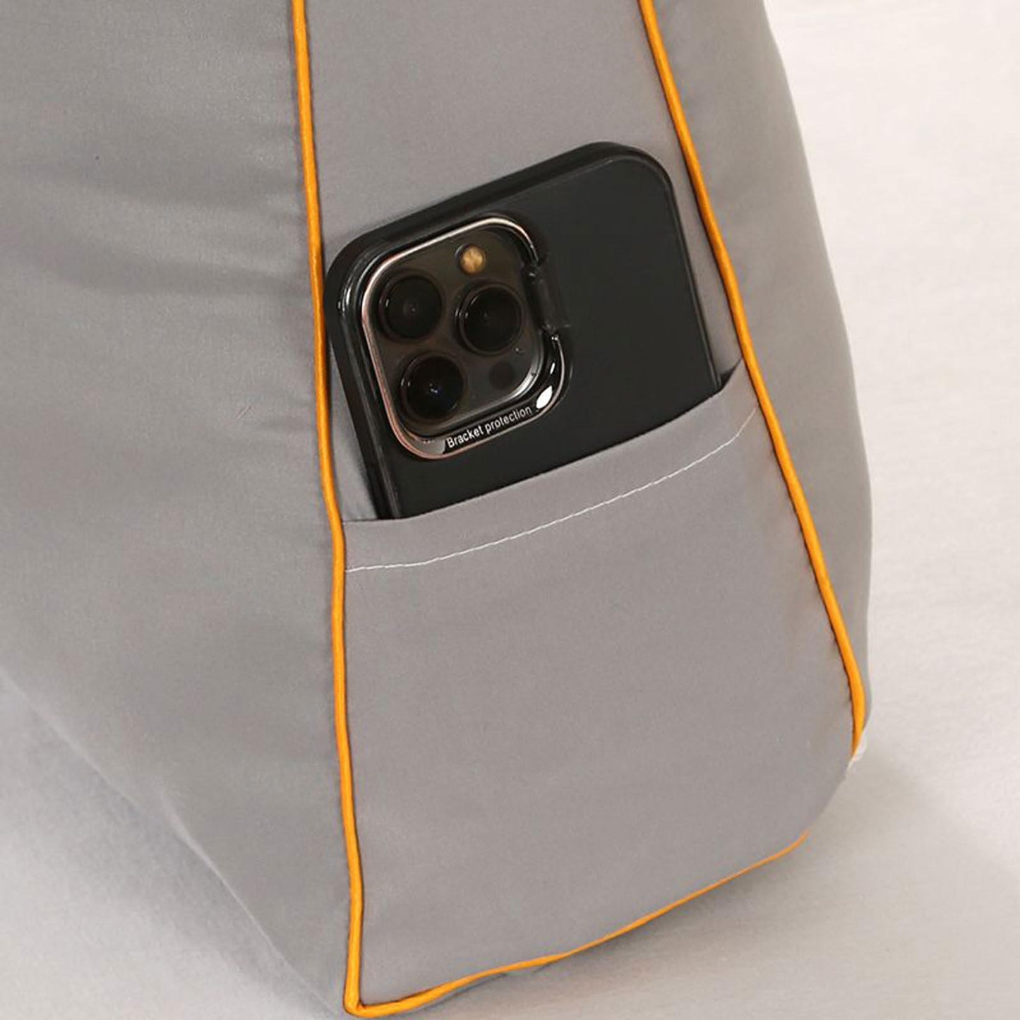 Slumblr® Large Triangle Headboard Pillow – Wedge Cushion for Bed or Sofa