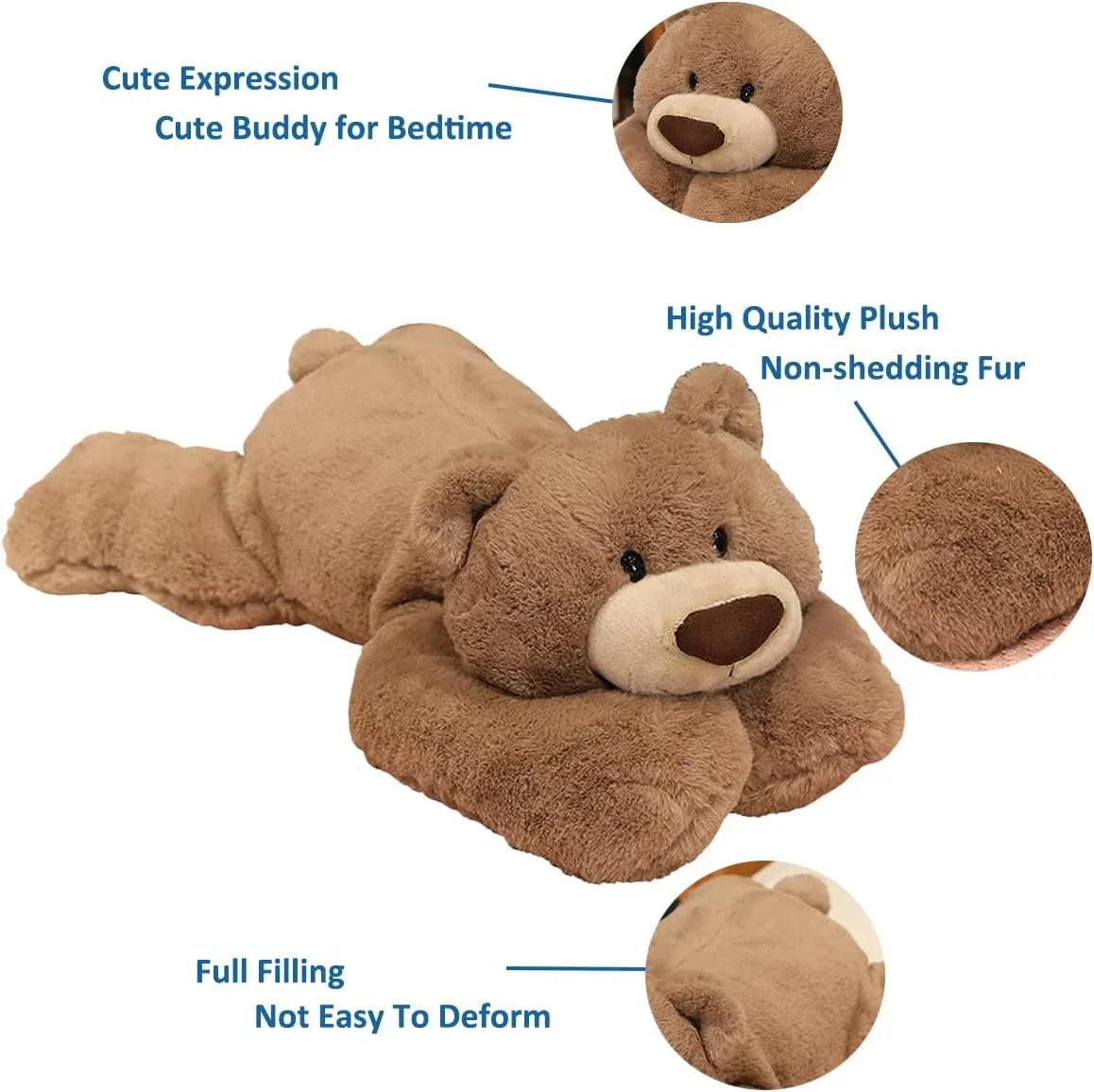 Slumblr® Weighted Stuffed Animals Comfort Plush Bear