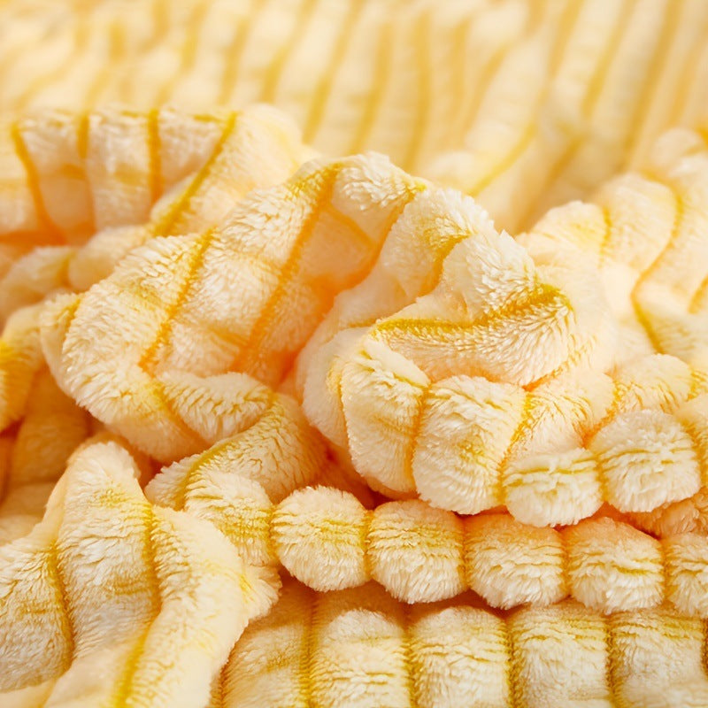 Slumblr® Ribbed Fleece Blanket