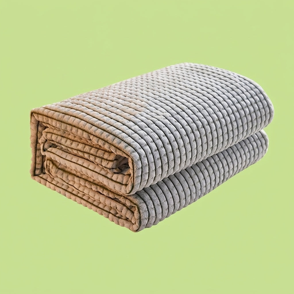 Slumblr® Ribbed Fleece Blanket
