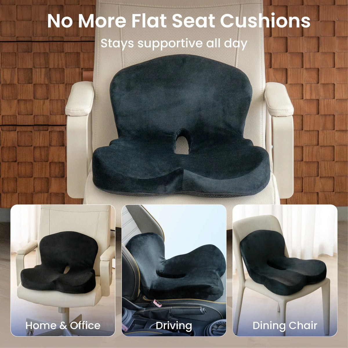 Slumblr® Ergonomic Seat Cushion