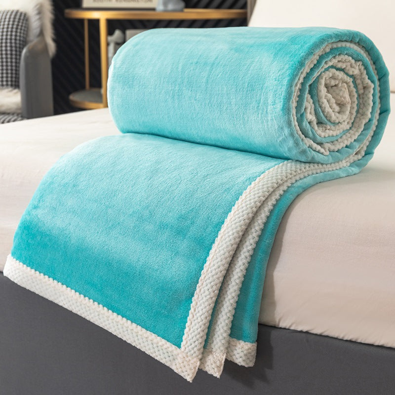 Slumblr® Trimmed Fleece Blanket
