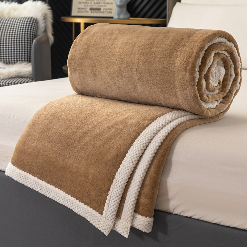 Slumblr® Trimmed Fleece Blanket