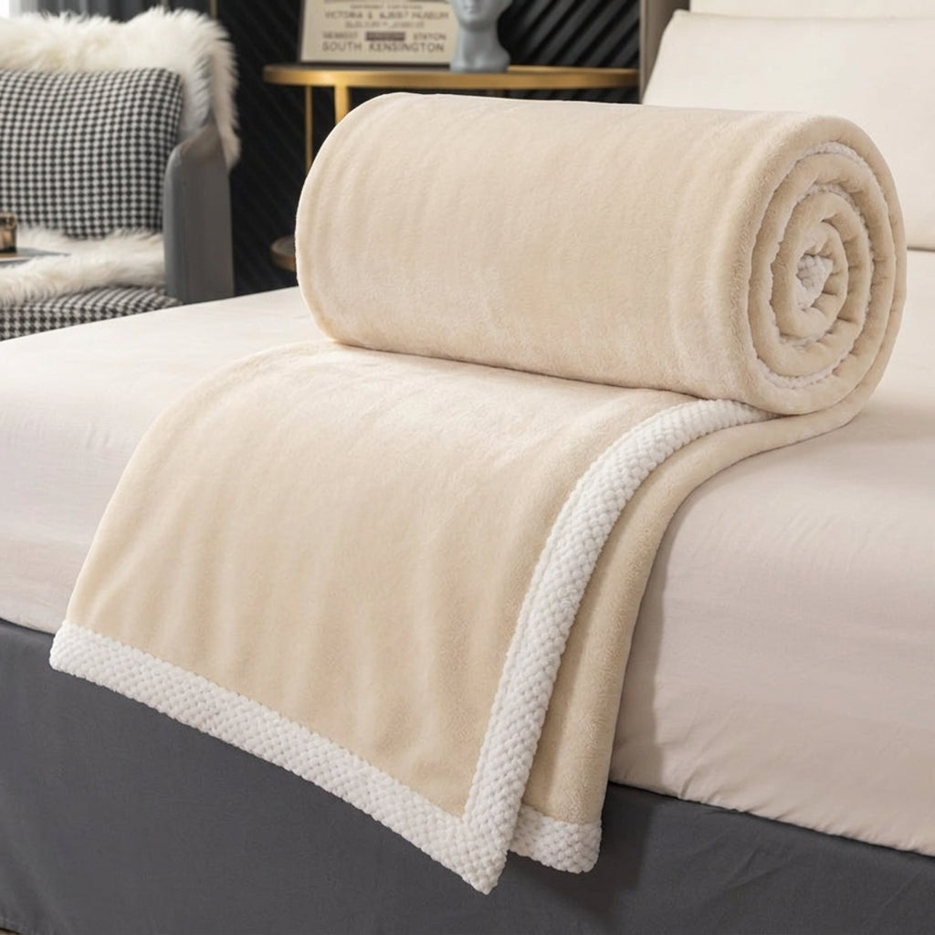 Slumblr® Trimmed Fleece Blanket