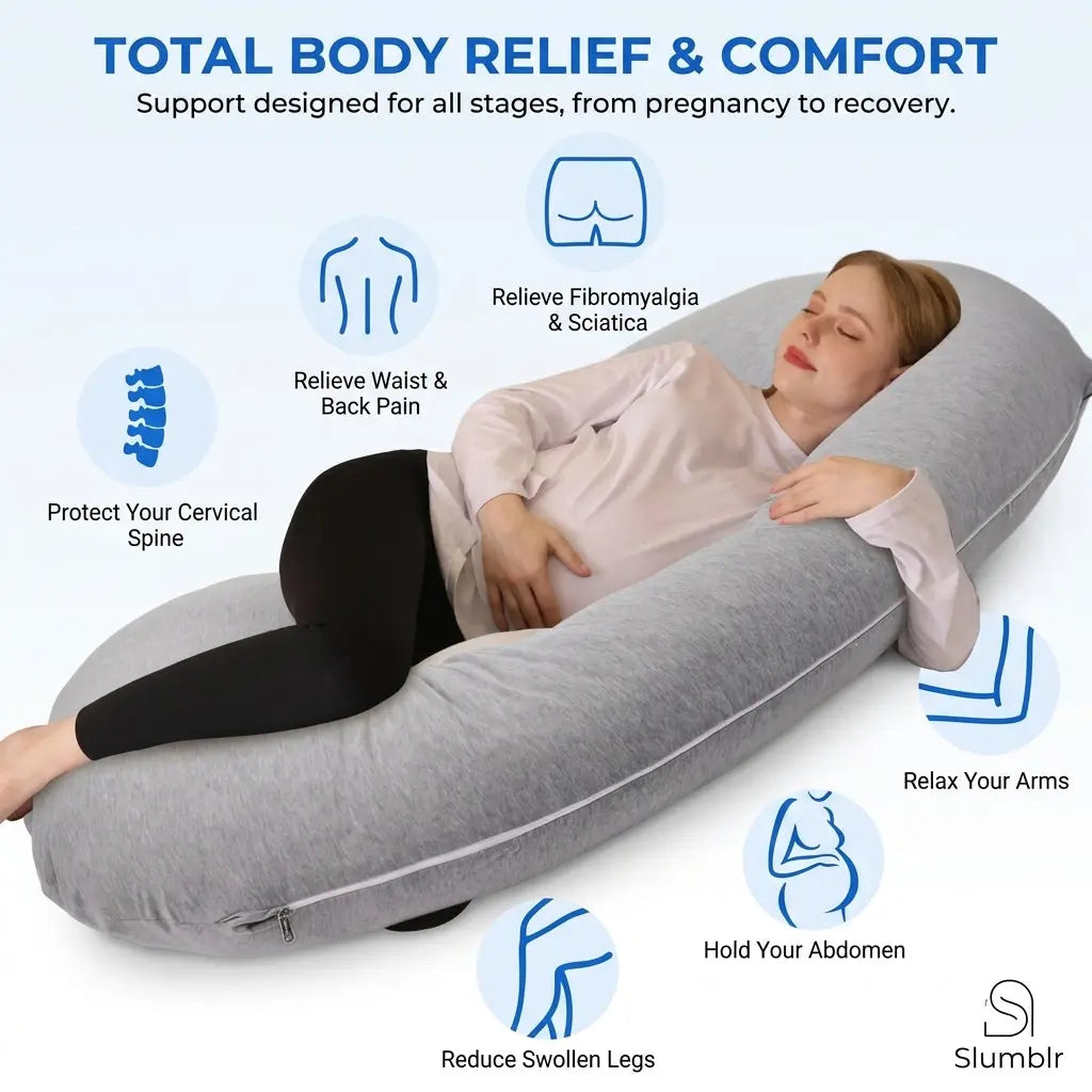 Slumblr® C-Shaped Pillow